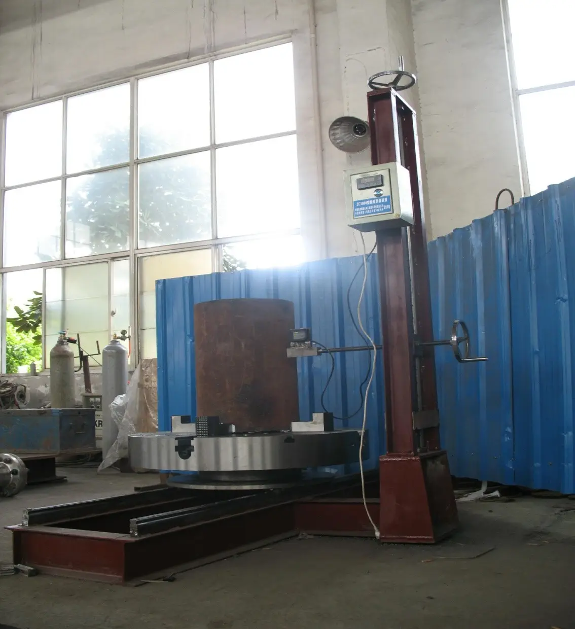 自制挠度测量装置