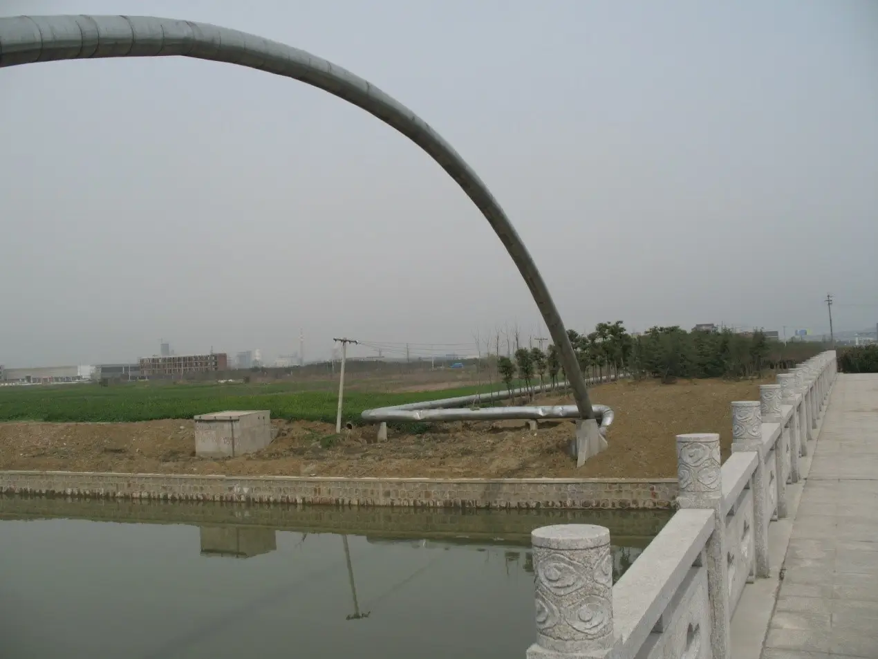 宜兴协联热电化工园区线蒸汽拱管