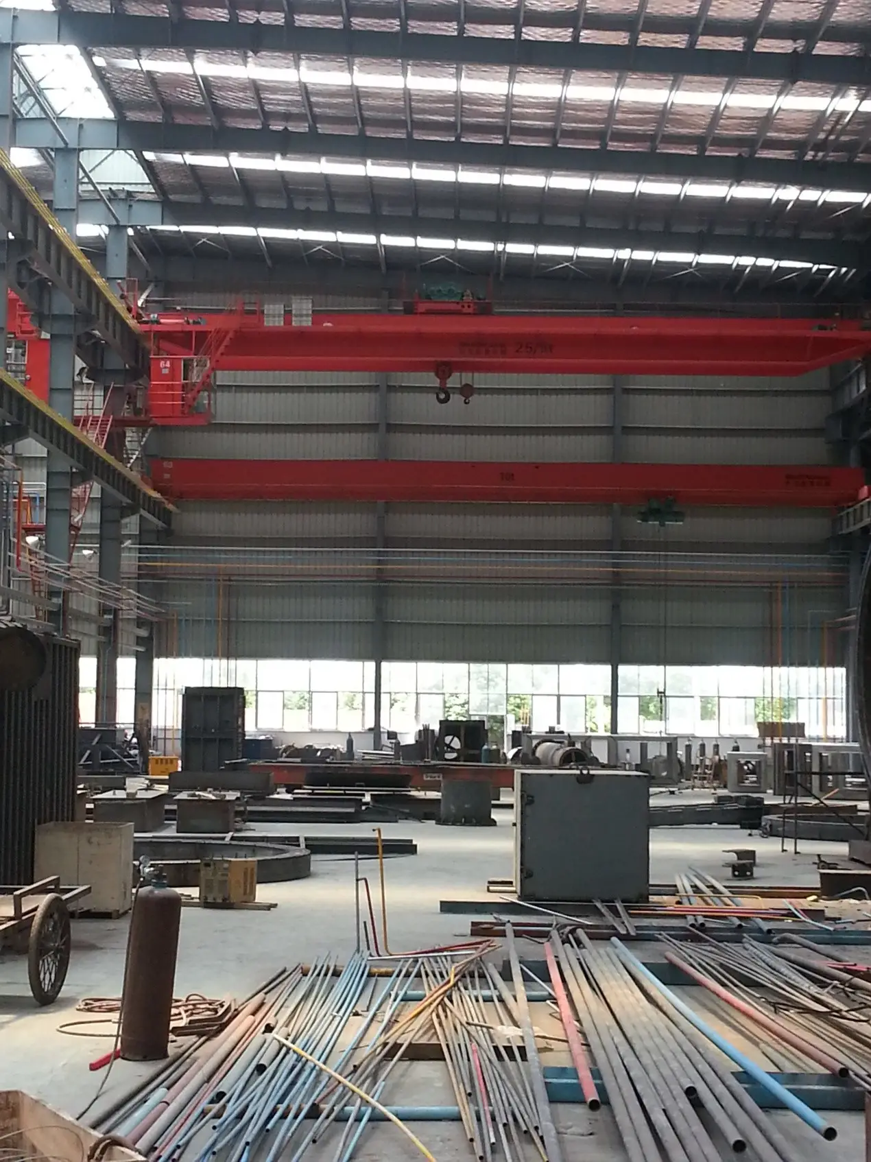 江阴焱鑫10万平米新厂房集中供气系统